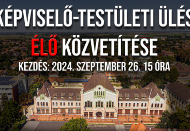 Képviselő-testületi ülés élő közvetítése 2024.09.26.