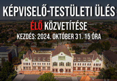 Képviselő-testületi ülés élő közvetítése 2024.10.31.