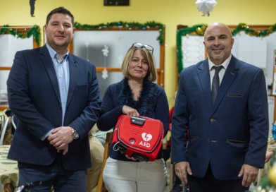 Defibrillátor a Kertész úti Nyugdíjasházban