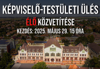 Képviselő-testületi ülés élő közvetítése 2025.05.29.