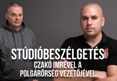 Stúdióbeszélgetés Czakó Imrével, a polgárőrség vezetőjével